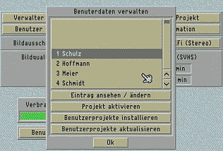Benutzerverwaltung
